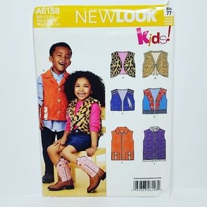 NewLook Kids sewing pattern #A6158